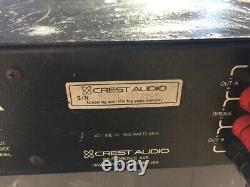 Crest Audio Fa901 Amplificateur De Puissance Professionnel Fa901-9112t96