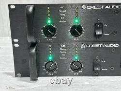 Crest Audio Pro 7200 Amplificateur de puissance professionnel 3300w #8939Q, R (Un) TRUEHEART