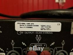 Crest Audio Pro 9200 Amplificateur De Puissance Professionnel
