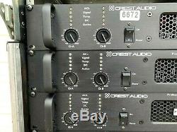 Crest Audio Pro 9200 Professionnel Amplificateur Withpower Cord # 6672 (one)