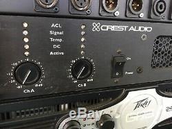 Crest Audio Pro8200 Amplificateur De Puissance Professionnel 2 X 2250w Léger Ampli