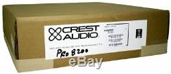 Crest Audio Pro8200 Pro 8200 Ampli De Puissance D'amplificateur Professionnel De 4500 W