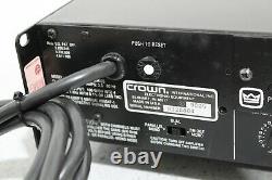 Crown Com-tech 200 Amplificateur Audio 2 Canaux Pro P. I. P. Carte D'entrée Pa Incluse