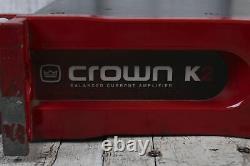 Crown Commercial Series K2 Amplificateur Professionnel Audio 2 Channel Power Amp Red