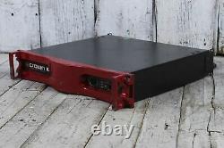 Crown Commercial Series K2 Amplificateur Professionnel Audio 2 Channel Power Amp Red