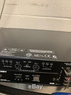 Crown Cts 600 Stereo Professional Power Amp 120v Hiqnet Cts600 Pro Audio
