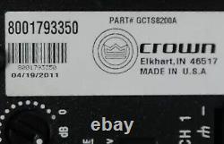 Crown Cts 8200 Amplificateur De Puissance Professionnel