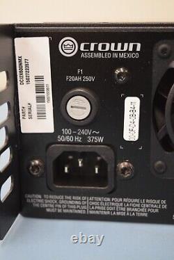 Crown DCI 2x600nmx 2600 Drive Core Install Professional Power Amplificateur