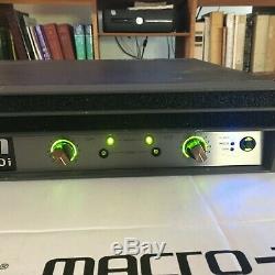 Crown Macro-tech 9000i Audio Pro Amplifier Avec La Boîte