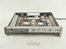 Crown Micro-tech 1200 Amplifieur De Puissance Audio Professionnel 2 Canaux LX