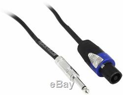 Crown Pro Audio Xli2500 Amplificateur Dj / Pa 2 Canaux 1500w + 2 Câbles Speakon Pour 1/4