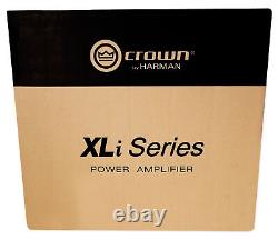 Crown Pro Xli1500 900w 2 Canaux Dj/pa Amplificateur De Puissance Professionnel XLI 1500
