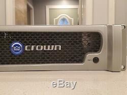 Crown Xls1500 Amplifier Pro Power Highdensity Puissance 2 Canaux Likenew