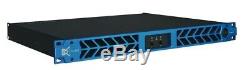 Cvr D-802 Série Professionnelle Amplificateur De Puissance 1 800 Watts Espace X 2 À 8 Bleu