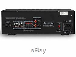 Dj Professional 1000w Audio Stéréo Récepteur 2 Ch Power Amp Amplificateur Usb / Sd