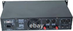 EMB Pro PA6400 Amplificateur de puissance professionnel en rack Montage 3200 Watts Bande PA