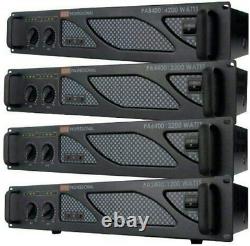 EMB Pro PA6400 Amplificateur de puissance professionnel en rack Montage 3200 Watts Bande PA