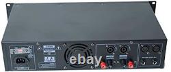 EMB Pro PA6400 Amplificateur de puissance professionnel en rack Montage 3200 Watts Bande PA