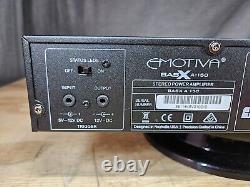 Emotiva BasX A-150 Amplificateur 2 canaux en excellent état VIDEO DE DÉMONSTRATION