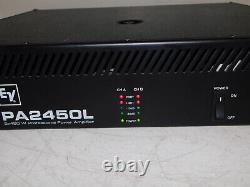 Ev Pa2450l 2x450 W Pouvoir Professionnel Amplifier Nettoyage Travail Testé