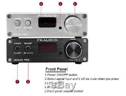 Fx Audio D802c Pro Amplificateur Numérique Prise En Charge Aptx Nfc Amplificateur Numérique Noir