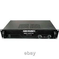 Gem Sound Pro1300 Ipp 1300w Amplificateur De Puissance Stéréo