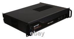 Gemini XGA-3000 Amplificateur de puissance professionnel 3000 W à 2 canaux pour sonorisation, DJ et concerts