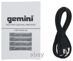 Gemini XGA-4000 Amplificateur de puissance professionnel DJ/PA pour sonorisation live 4000 watts XGA4000