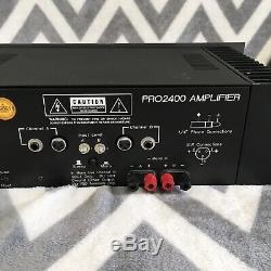 Hafler Pro2400 Amplificateur De Puissance Stéréo Rack Montable Amp Audio Audiophile Testée