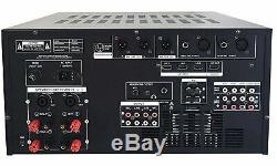 Idolmain Ip-6000 II 8000w Professionnel Karaoke Mixer Power Amp Amplifier Melange