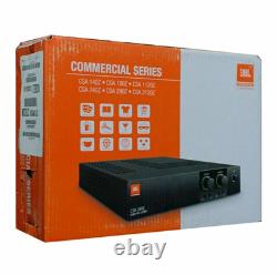 JBL CSA 280Z Amplificateur de puissance classe D à 2 canaux, 280 W, montable en rack, noir