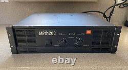 Jbl Mpx1200 Amplifieur De Puissance Professionnel Qsc Fabriqué Aux États-unis 1200w