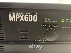 Jbl Mpx600 Amplifieur De Puissance Professionnel Qsc Fabriqué Aux États-unis 600w