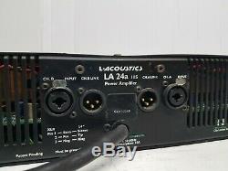 L-acoustics La 24a Amp Pro Audio 2 Canaux Amplificateur De Puissance Pour L'installation Ou En Direct
