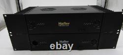 Lot de 2 amplificateurs de puissance Hafler P1500 Trans-Nova Pro