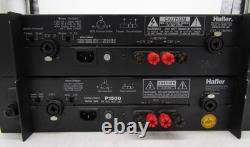 Lot de 2 amplificateurs de puissance Hafler P1500 Trans-Nova Pro