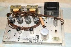 Magnavox Console Amplificateur De Puissance Amplificateur Stereo A Vide