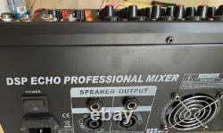 Mixeur Amplificateur Professionnel 16 DSP Echo Power 8 CH avec Slot USB TRS