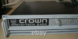Modèle D'amplificateur De Puissance Professionnel Macro-tech Crown 2400