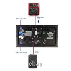 Module de puissance professionnel pour subwoofer, amplificateur de puissance actif de classe D en continu