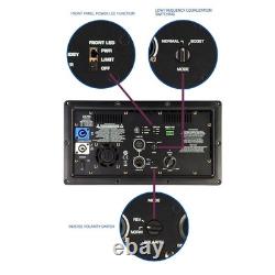 Module de puissance professionnel pour subwoofer, amplificateur de puissance actif de classe D en continu