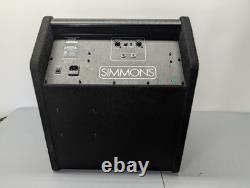Moniteur amplifié pour batterie Simmons DA200S 200 W, enceinte active, amplificateur audio professionnel