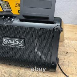 Moniteur de batterie Simmons DA2108 Puissant 100W, Moniteur de batterie de qualité professionnelle ÉTAT IMPECCABLE
