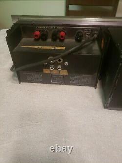Nice Vintage Crown D-150 2-channel Professional Power Amp Testé Et Travail