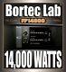 Nouveau! Amplificateur De Puissance Haute Densite Professionnel B1414 2 / Ch 14kw Bortec Lab