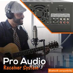 Nouveau mélangeur et amplificateur DJ Karaoke Technique Pro 2000 Watts avec Bluetooth intégré