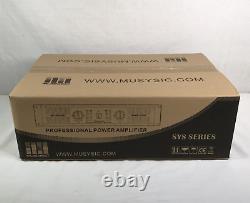 Nouvel amplificateur de puissance professionnel Musysic SYS-3200
