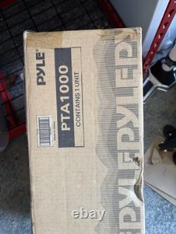 Nouvel amplificateur de puissance professionnel Pyle PTA1000 de 1000 watts pour DJ Pro Audio