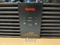 Panasonic Ramsa Professional Wp-1400 Stéréo Power Amp 400w Par Canal @ 4 Ohms