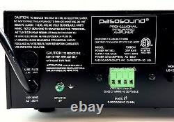Pasosound Professionnel Intégré Seulement Amplificateur 30 Watt P30bgm Nwot